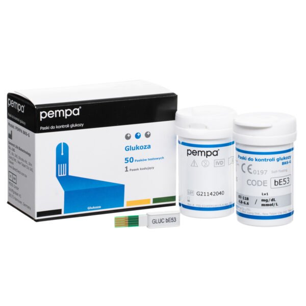 Benecheck / Pempa Blood Glucose Strips (Pack of 50)