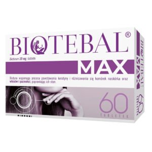 Biotebal Max 10mg Biotin Food Supplement