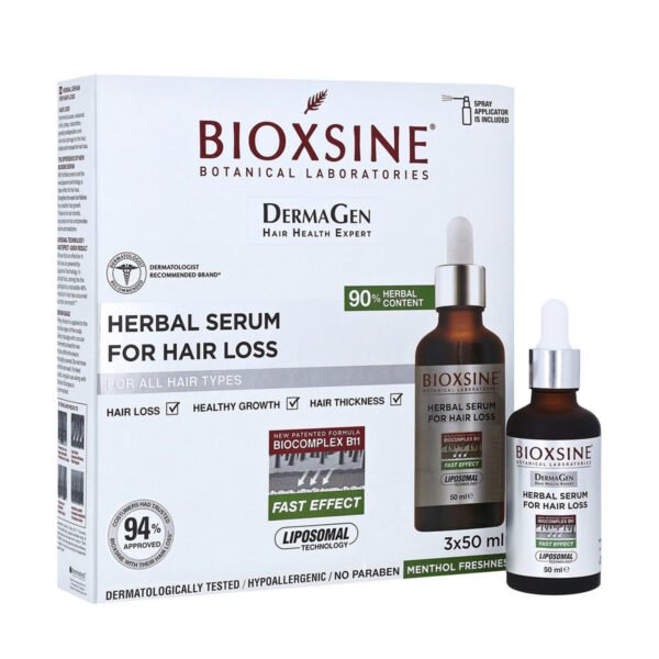 Bioxsine Dermagen Serum for Hair Loss Treatment 3 x 50ml