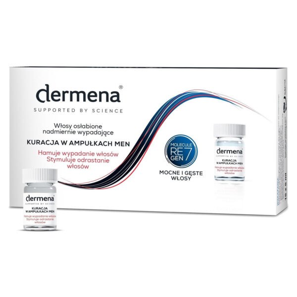 Dermena Men Serum for Hair Loss Treatment 15x5ml