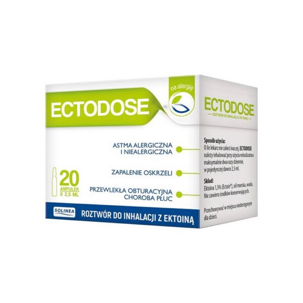 Ectodose Inhaler Saline with Ectoin 20 x 2.5ml