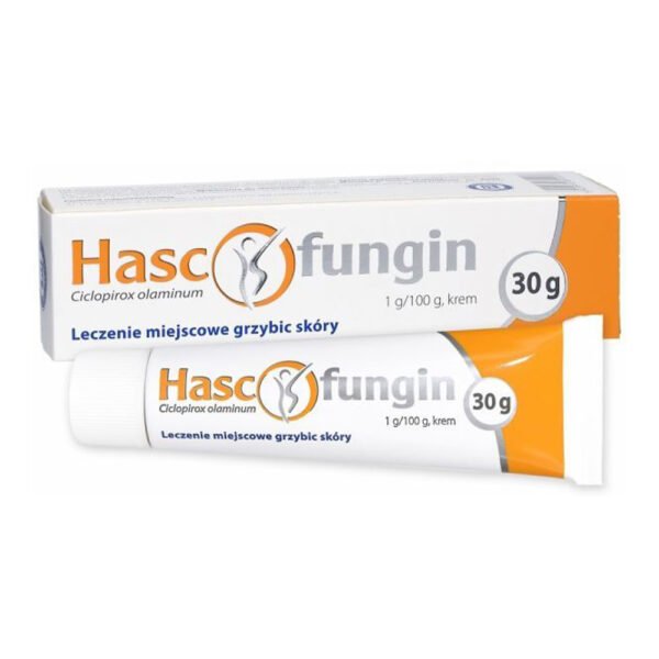 Hascofungin Cream with Ciclopirox for Antifungal Treatment 30ml