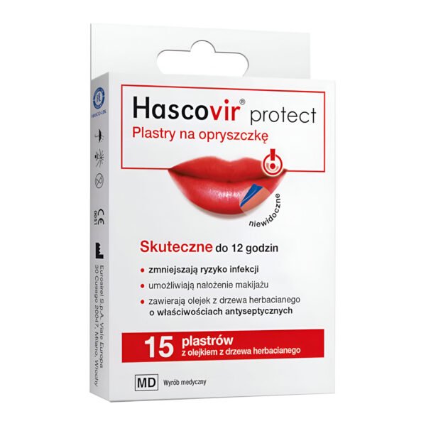 Hascovir Protect Healing Patches 15 pcs