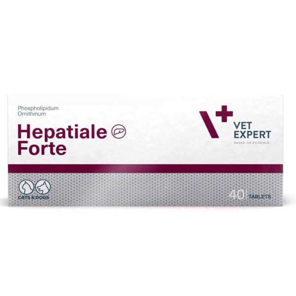 Hepatiale Forte for Small Dogs & Cats 40 Tablets