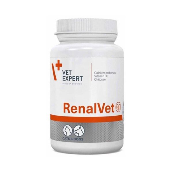 Renalvet Kidney Support for Dogs & Cats 60 Capsules