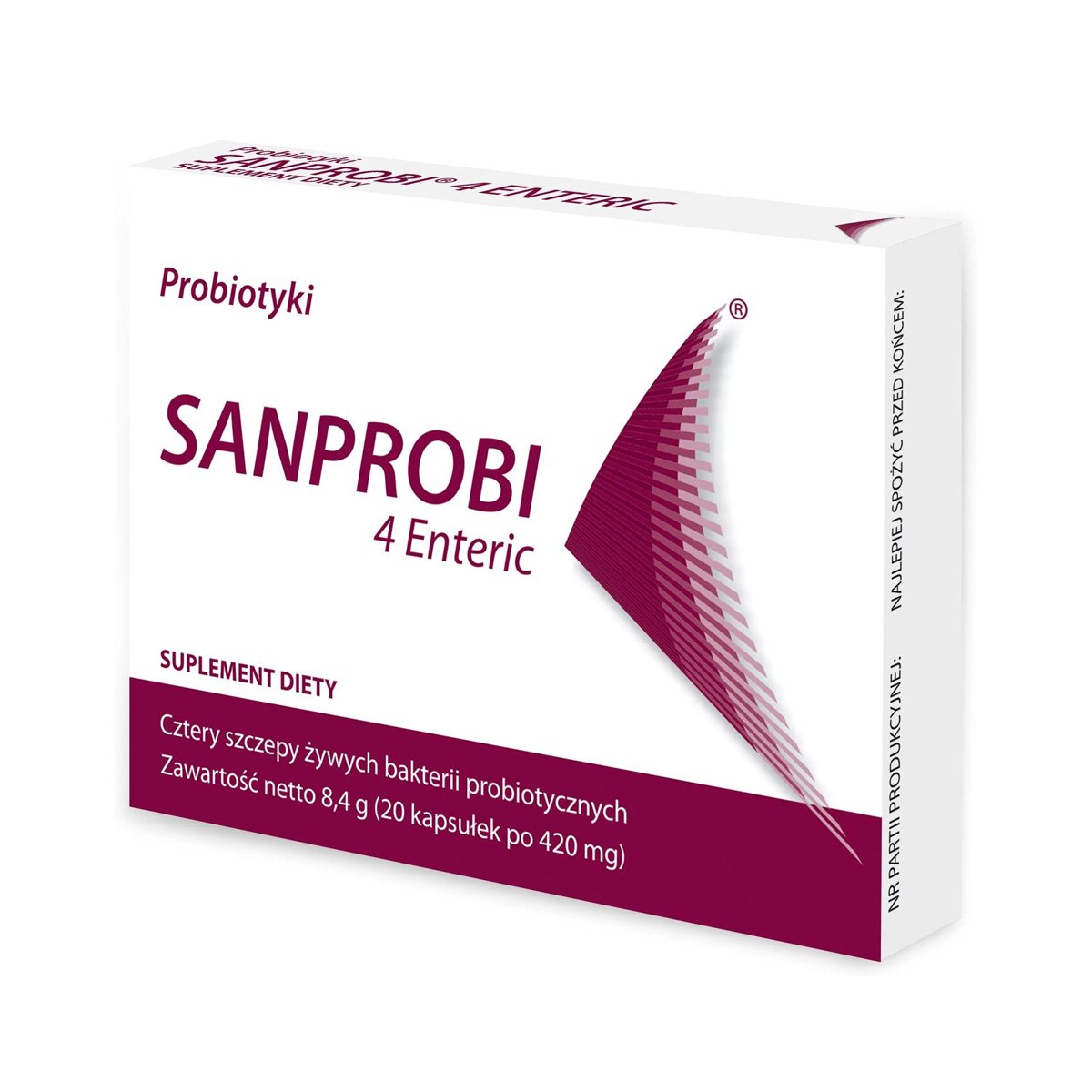 Sanprobi 4 Enteric Probiotics 20 Capsules